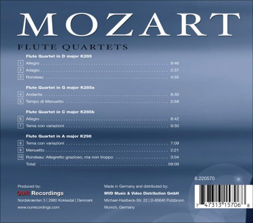 Mozart, W.A.: Flute Quartets Nos. 1-4