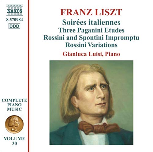 Liszt Complete Piano Music, Vol. 30: Soirées italiennes, Pag