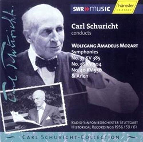 MOZART: Symphonies Nos. 25, 28, and 40 and Arias (1956 / 195