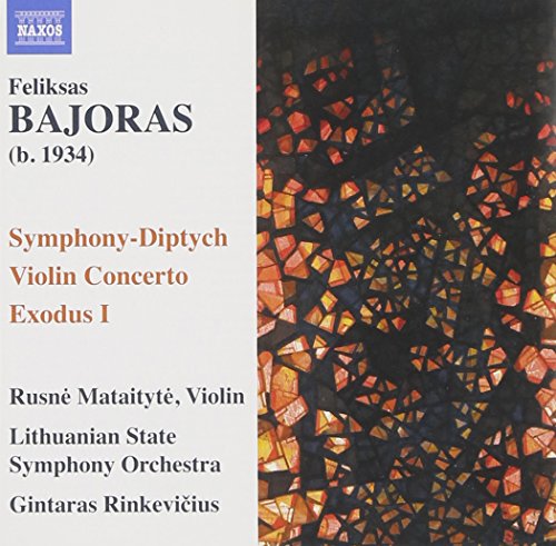 Bajoras, F.: Symphony-Diptych / Violin Concerto / Exodus I