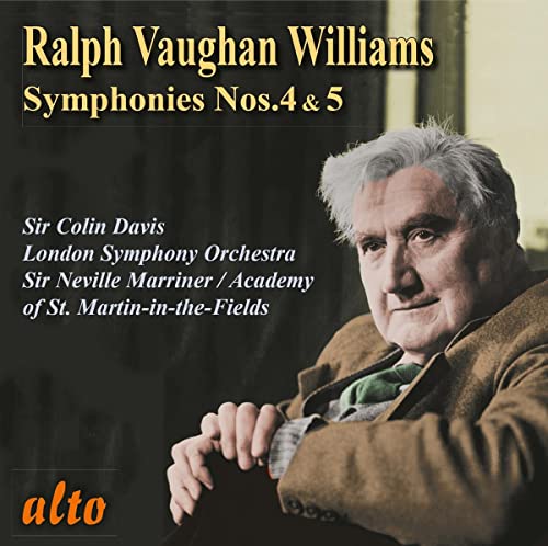 Vaughan Williams: Symphonies Nos. 4 & 5 / Sir Colin Davis; London SO