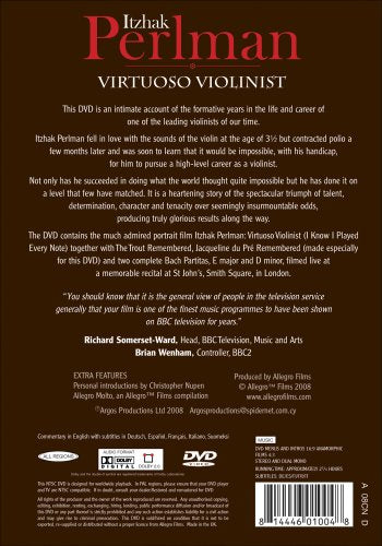 PERLMAN, Itzhak: Virtuoso Violinist (NTSC)