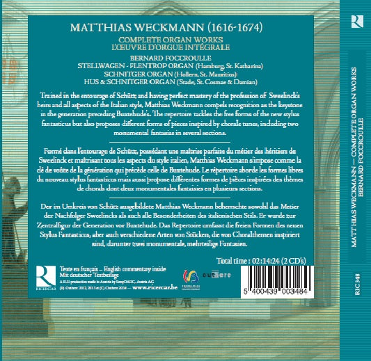 Weckmann: Complete Organ Works