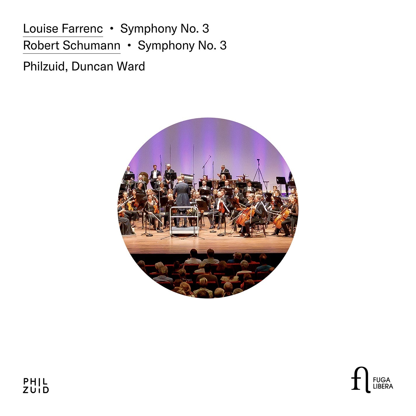 Farrenc: Symphony No. 3; Schumann: Symphony No. 3