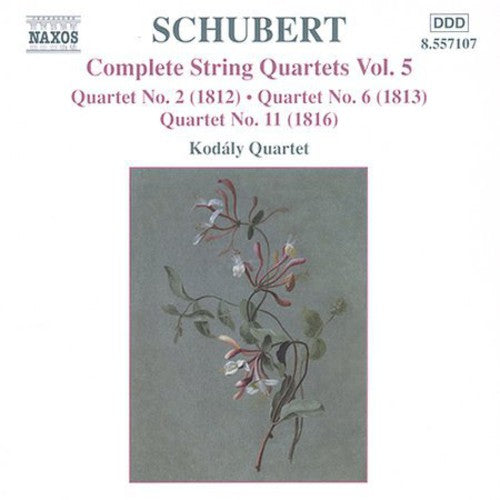 SCHUBERT: String Quartets (Complete), Vol. 5