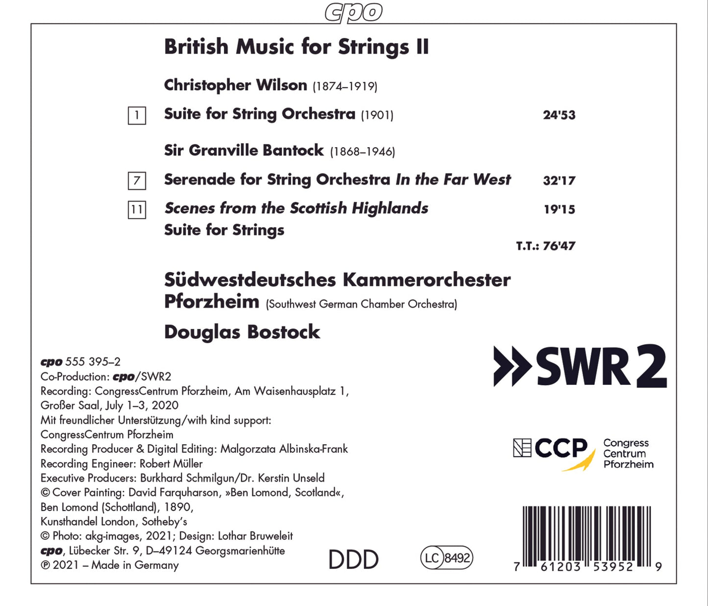 British Music For Strings, Vol. 2