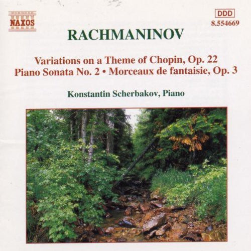 RACHMANINOV: Piano Sonata No. 2 / Variations on a Theme of C