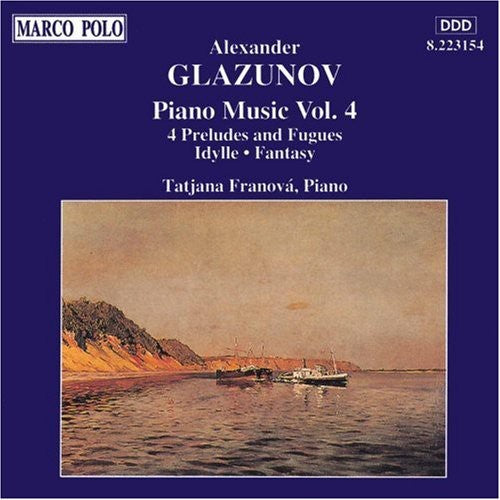 GLAZUNOV: Piano Music, Vol.  4