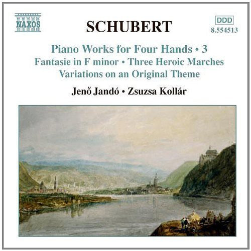 Schubert: Piano Works for Four Hands, Vol. 3