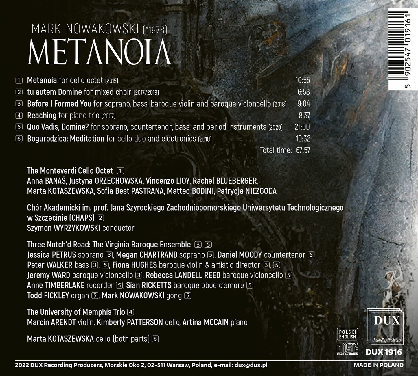 Nowakowski: Metanoia