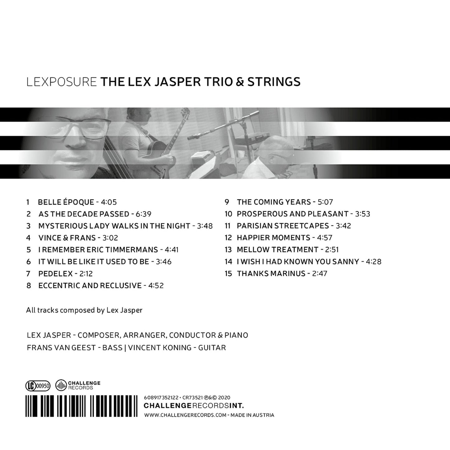 Lexposure  The Lex Jasper Trio & Strings