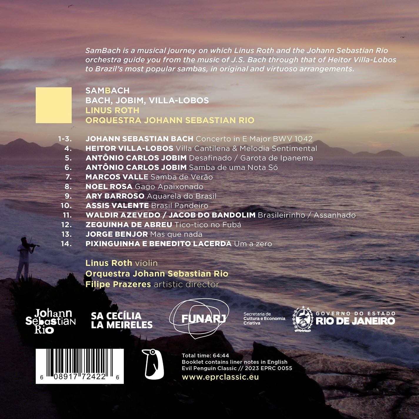 J.S. Bach, Jobim & Villa-Lobos: SamBach