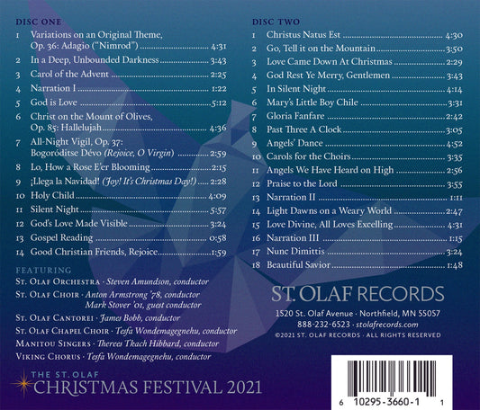 Love Divine - 2021 St. Olaf Christmas Festival