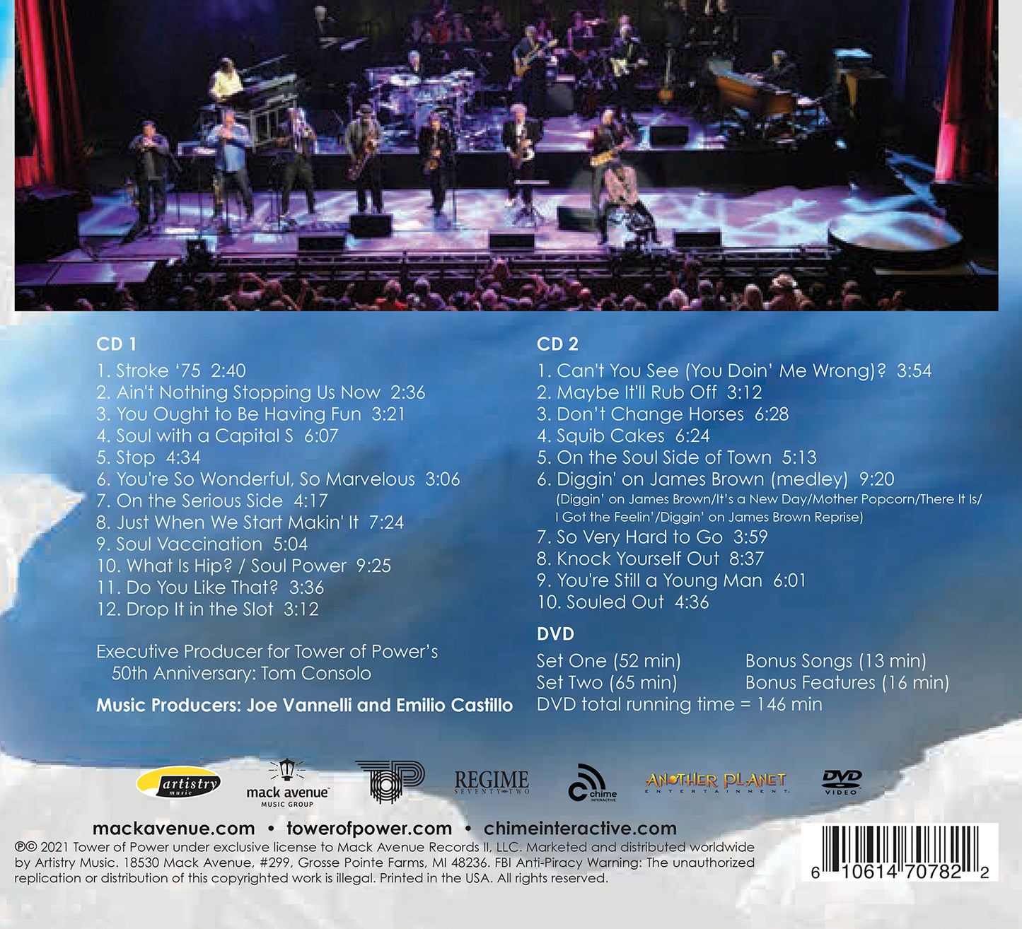 50 Years Of Funk & Soul  Tower Of Power