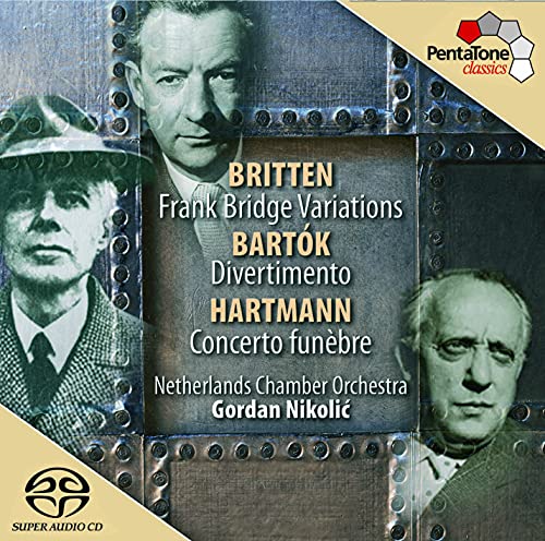 BRITTEN: Variations on a Theme of Frank Bridge / HARTMANN: C