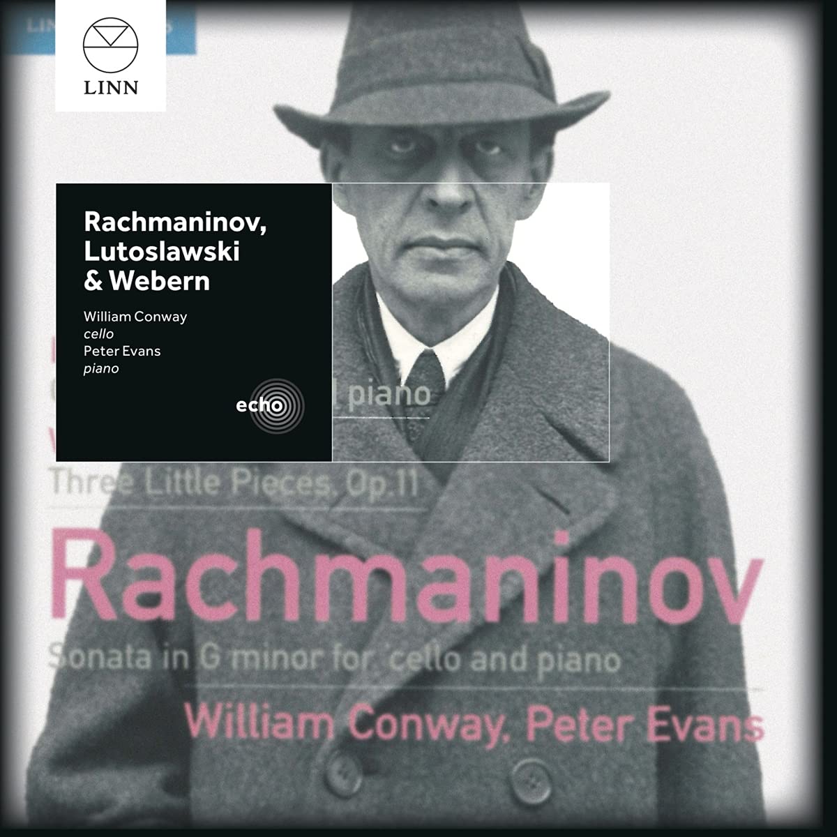 Rachmaninoff, Lutoslawski & Webern: Works for Cello & Piano
