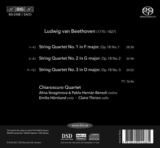 STRING QUARTETS, OP. 18