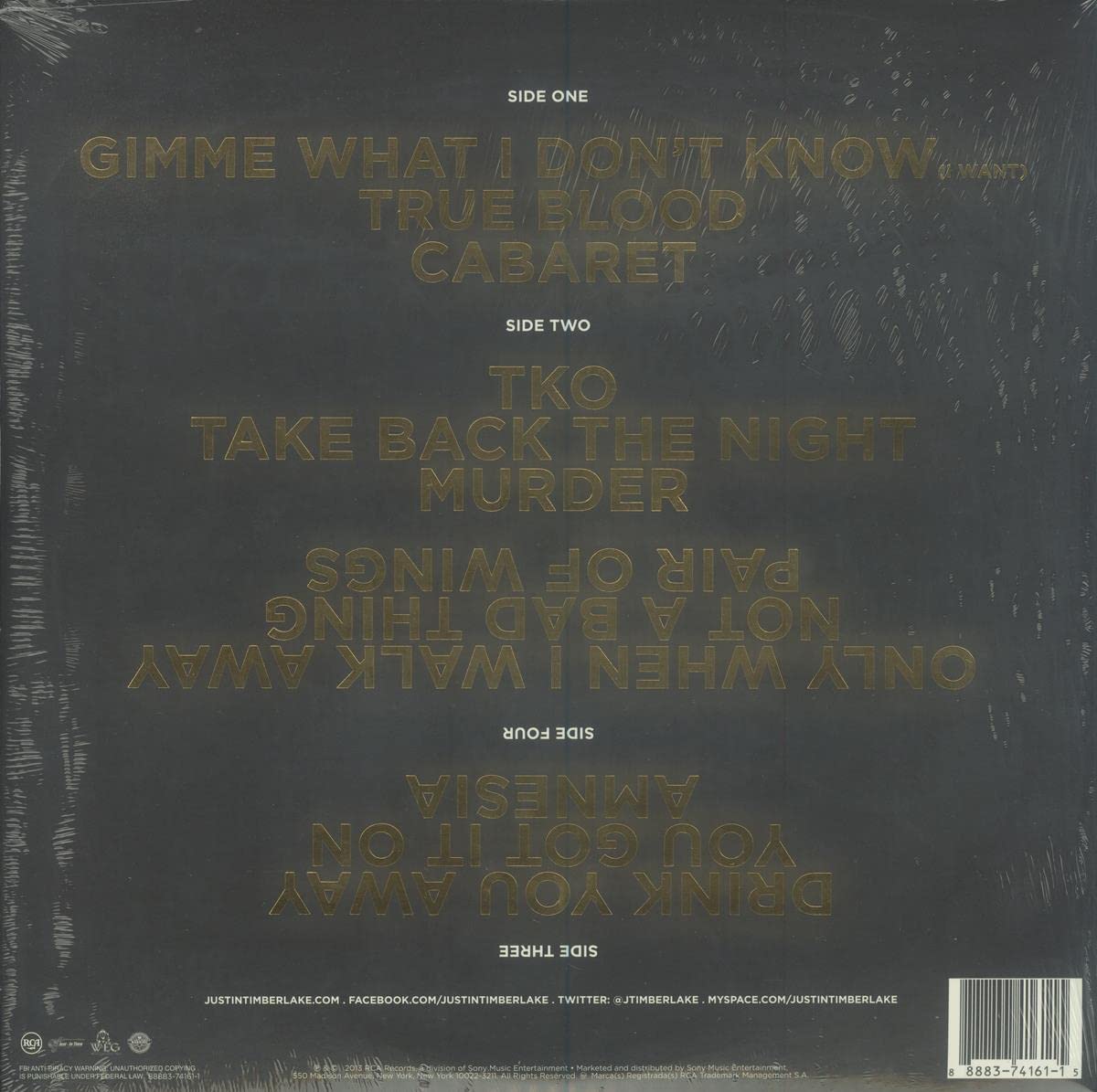 THE 20/20 EXPERIENCE - 2 OF 2