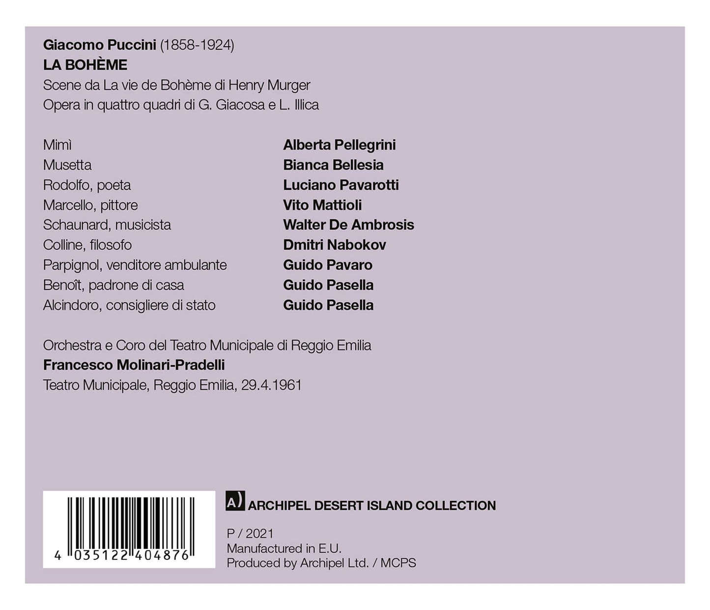 Puccini: La bohème