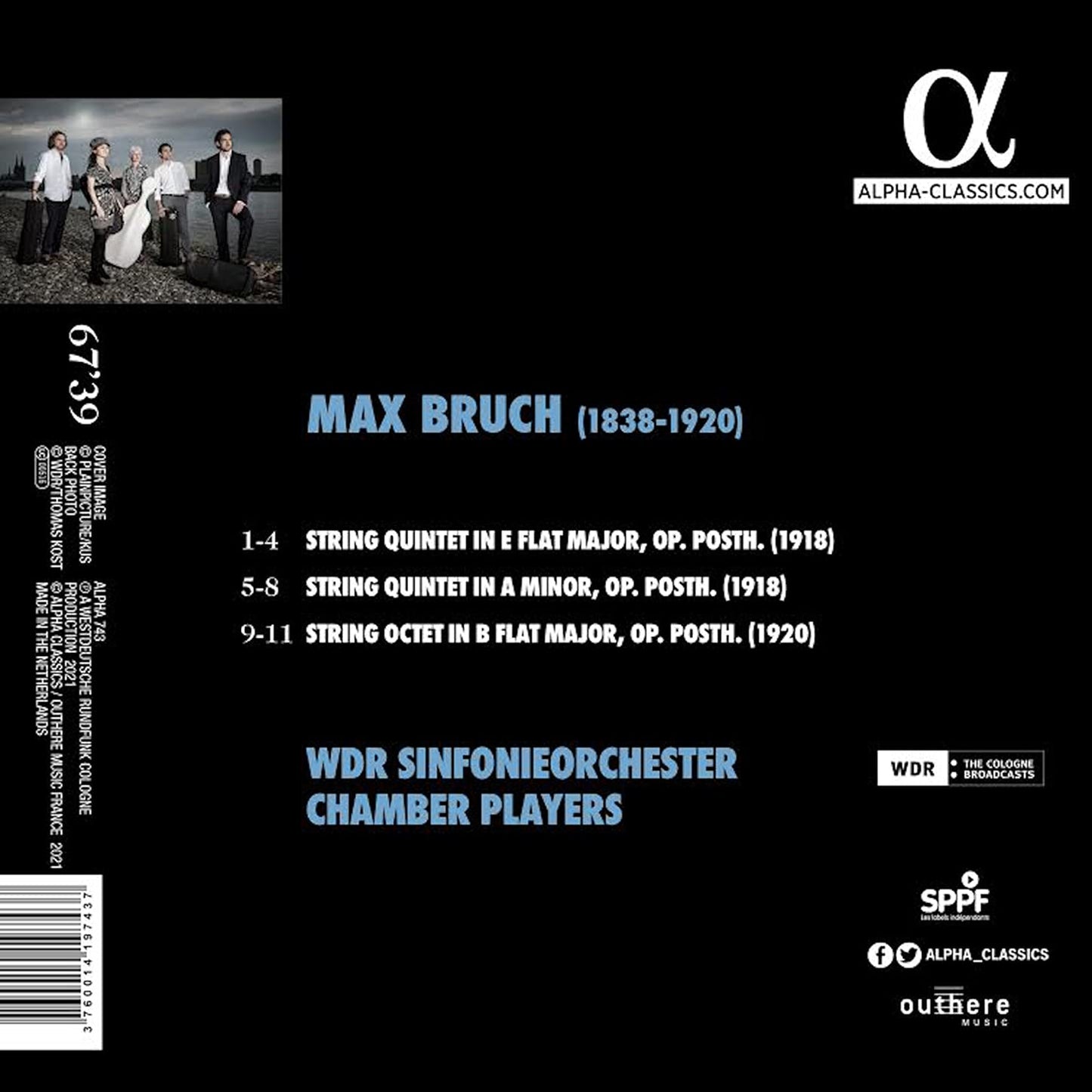 Bruch: String Quintets and Octet
