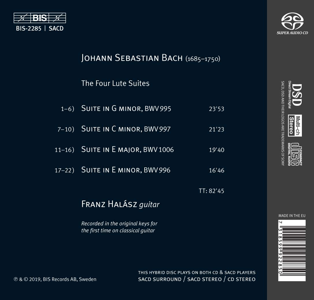 J.S. Bach: The Lute Suites