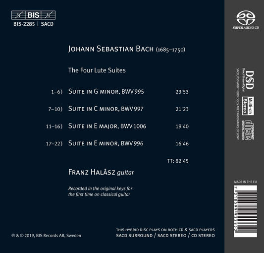 J.S. Bach: The Lute Suites