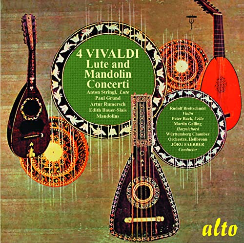 Vivaldi: Lute & Mandolin Concertos / Wurttemberg Chamber Orchestra