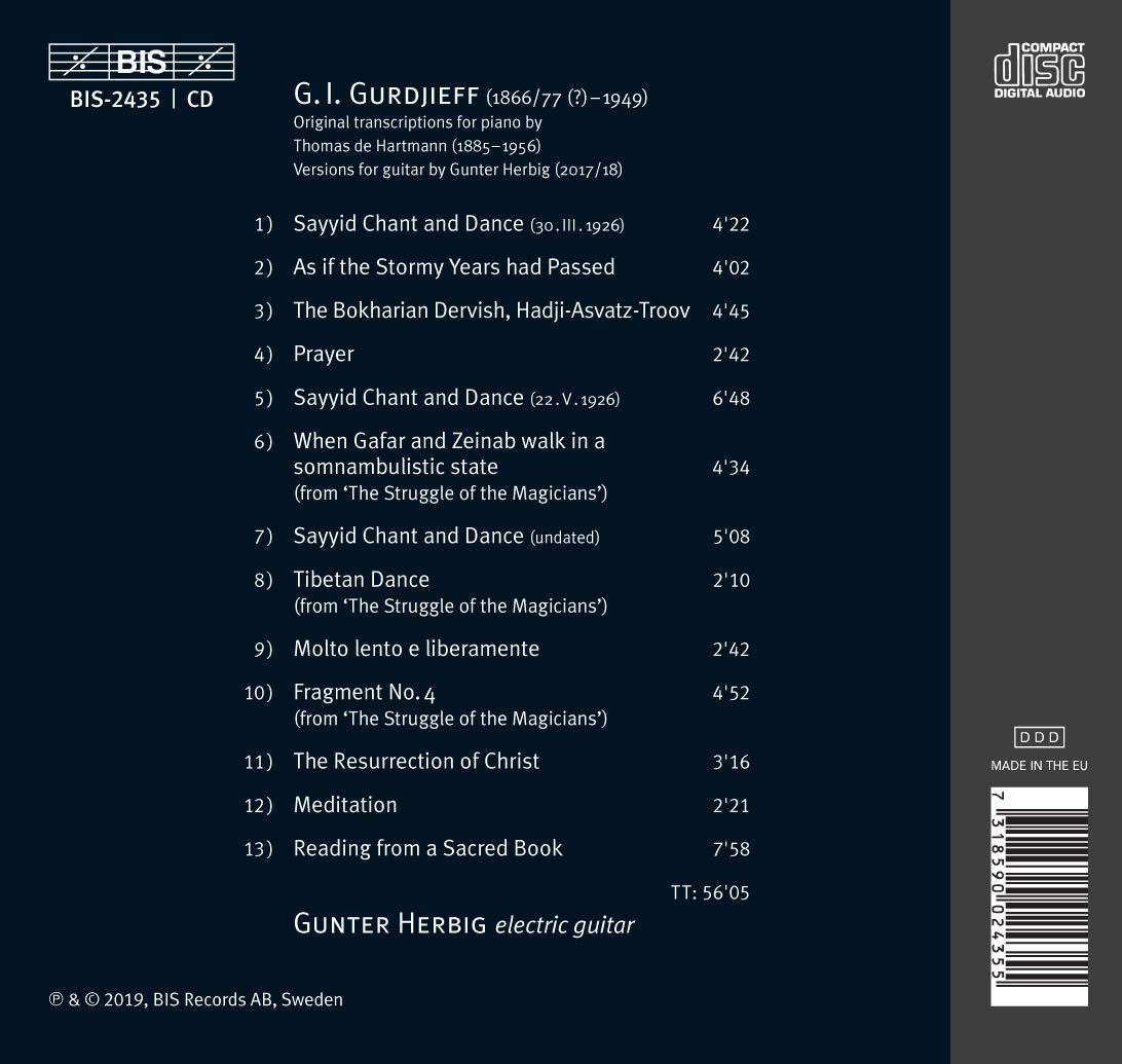 Ex Oriente - Music by G.I. Gurdjieff