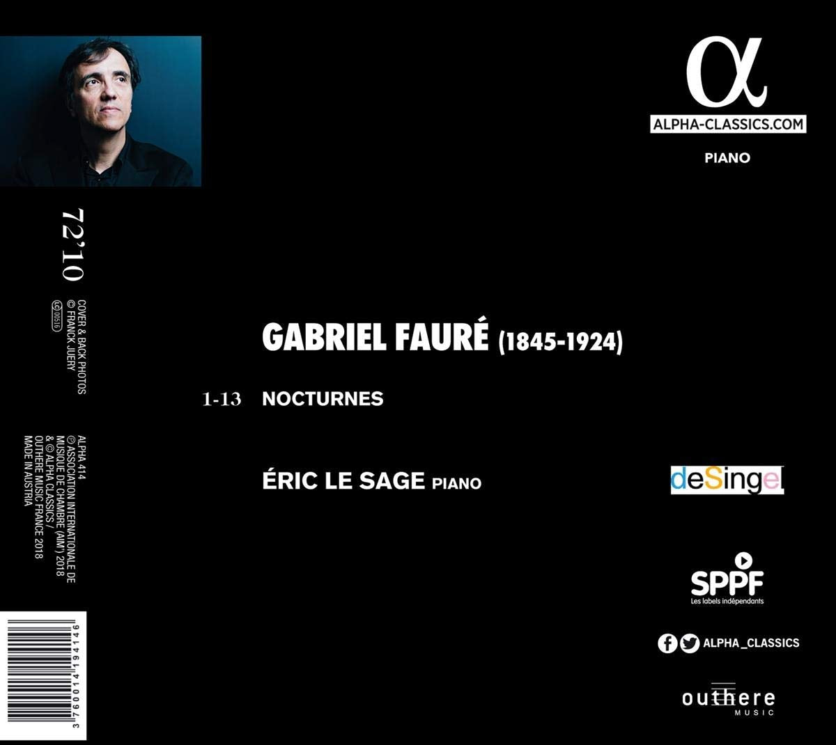 Faure: Nocturnes / Eric Le Sage