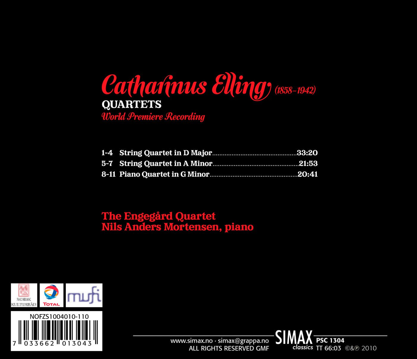 Elling: Quartets