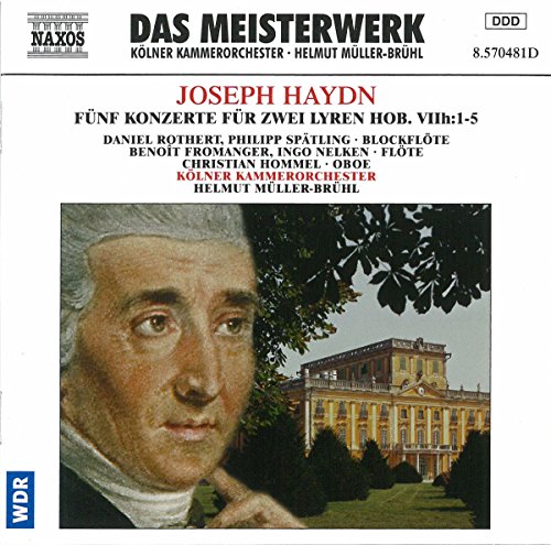 Haydn, J.: Concertos for 2 Lire Organizzate, Hob.Viih:1-5
