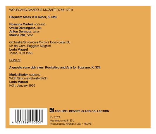 Mozart: Requiem KV 626