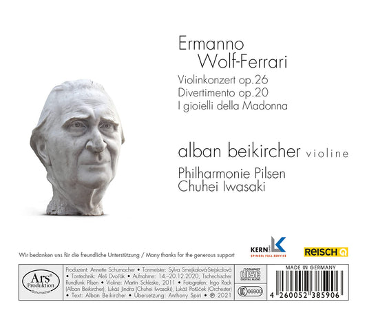Wolf-Ferrari: Violin Concerto, Op. 26 - Divertimento, Op. 20