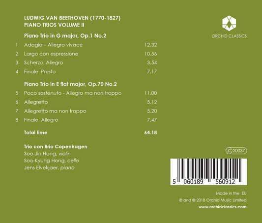 Beethoven Piano Trios, Vol. 2