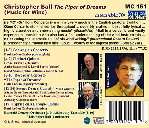 The Piper of Dreams (Music for Winds) / Christopher Ball