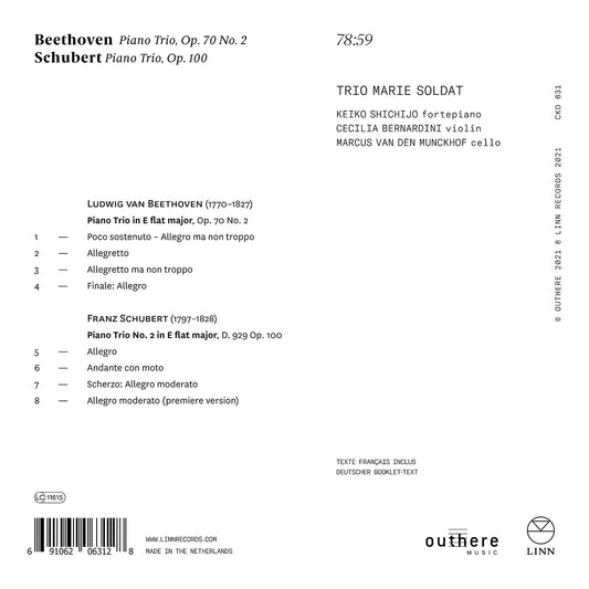 PIANO TRIO, OP. 70 NO. 2
