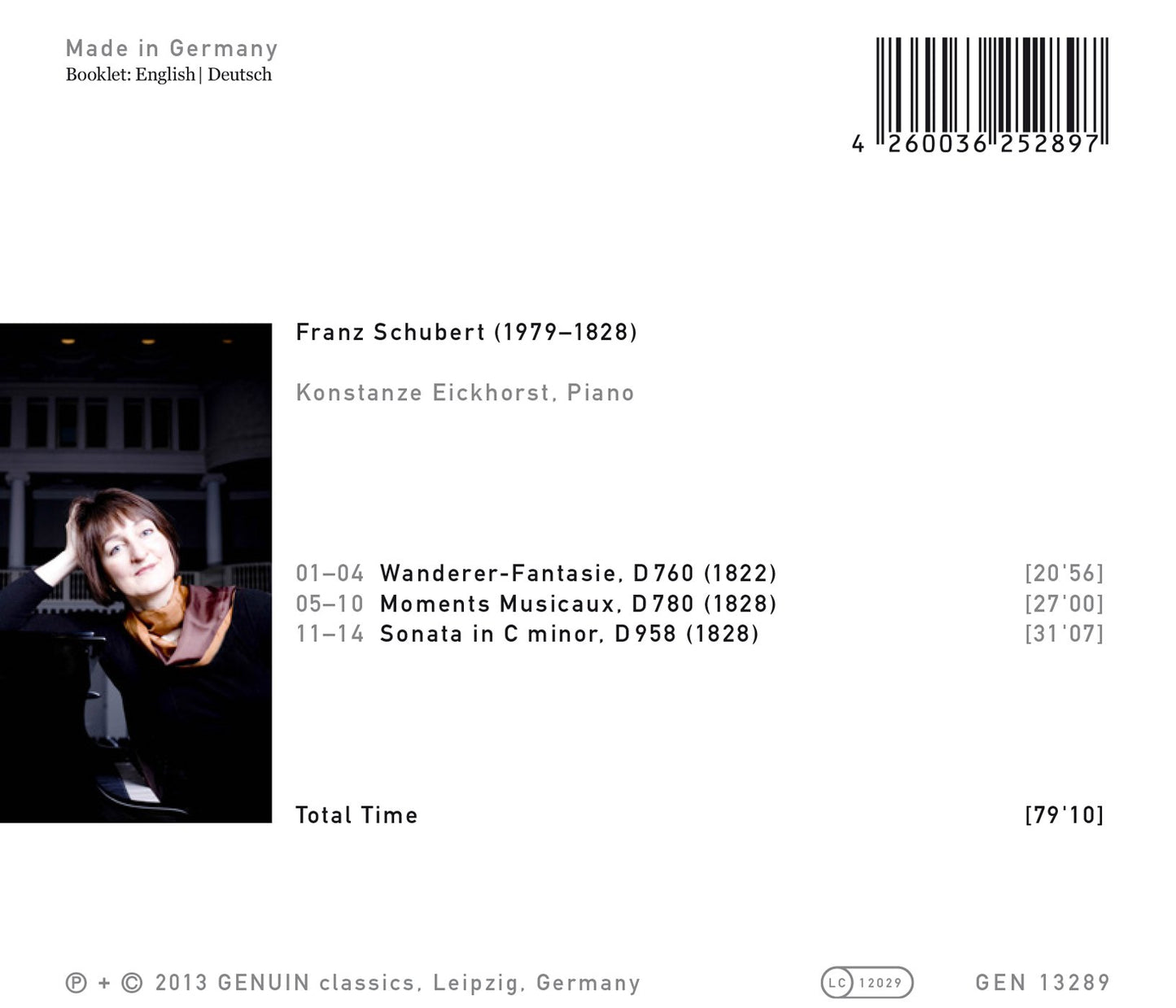 Schubert: Wanderer-Fantasie, D 760 - Moments Musicaux, D 780
