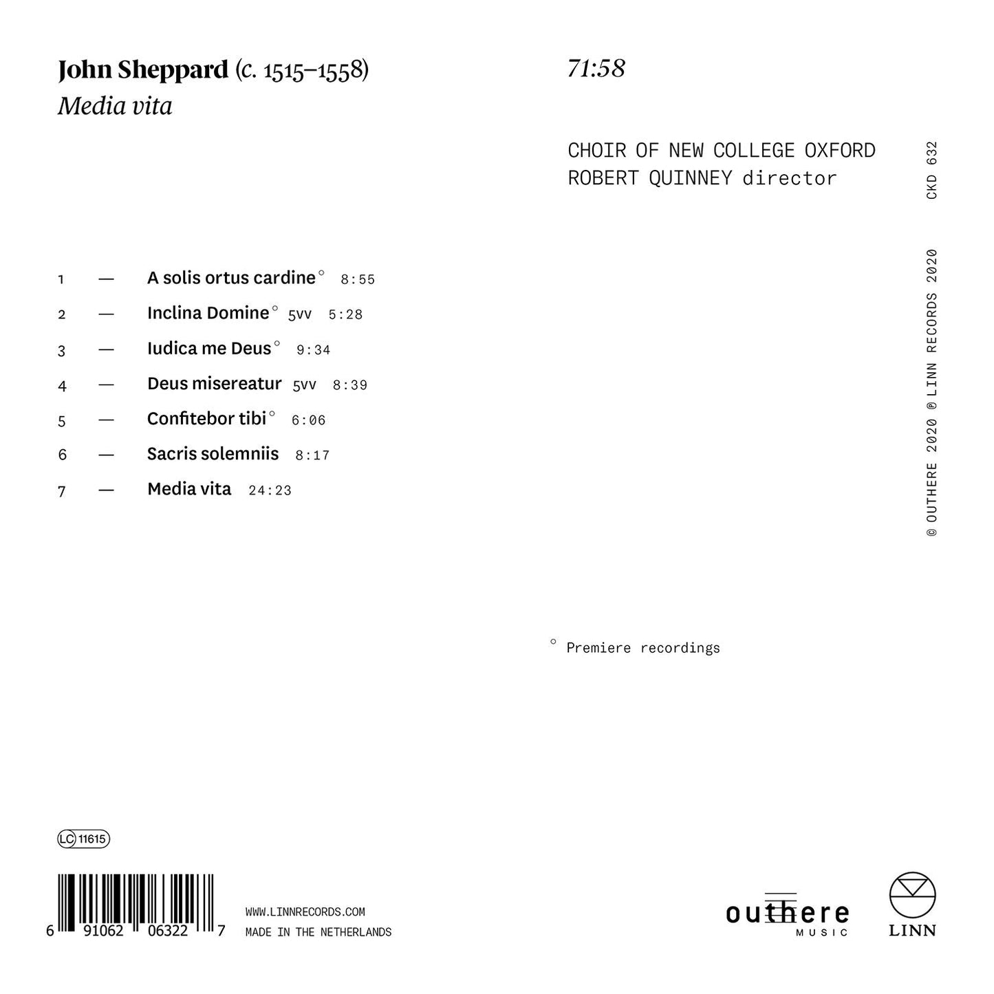 Sheppard: Media vita