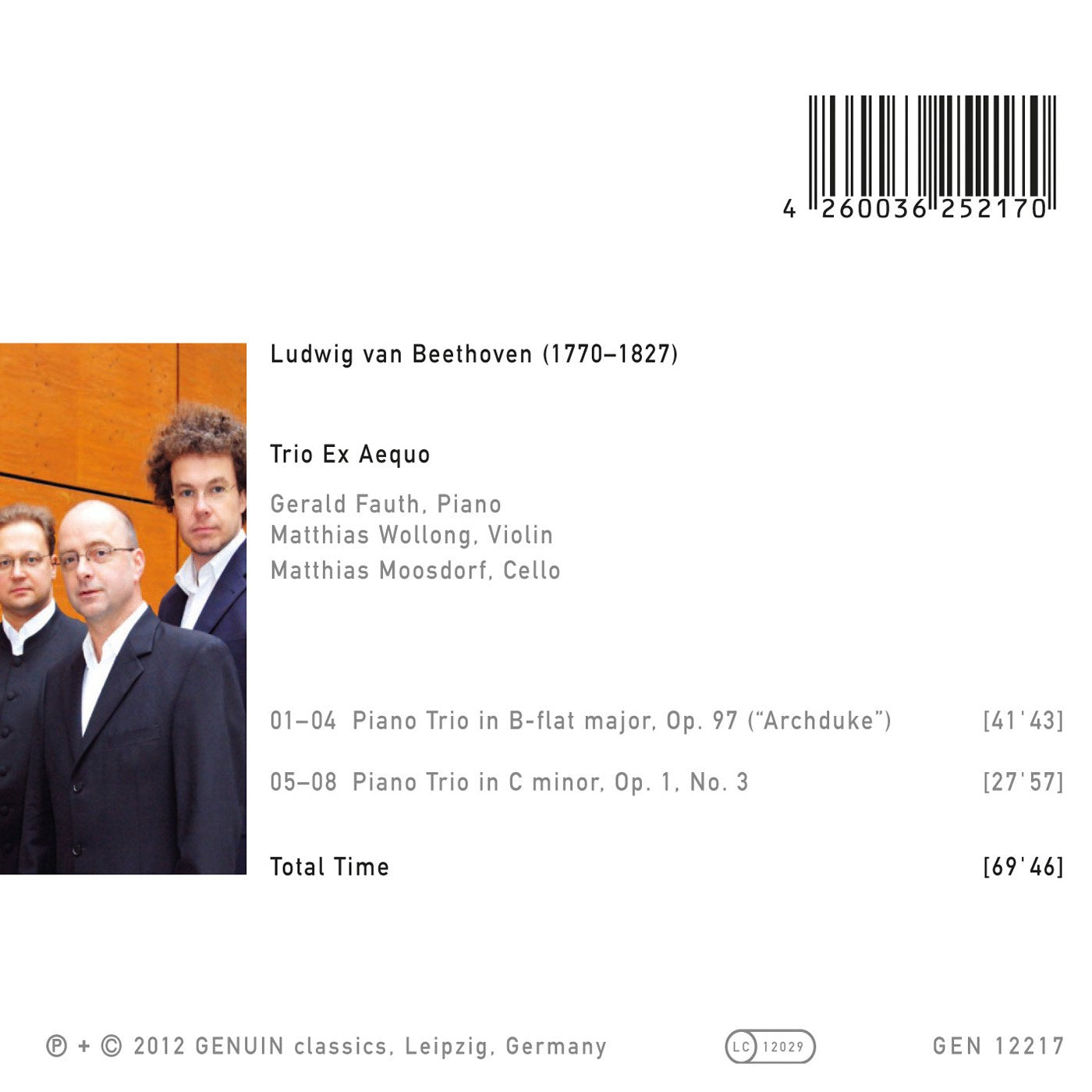 Beethoven: Piano Trios, Op. 97 ('Archduke') & Op. 1, No. 3