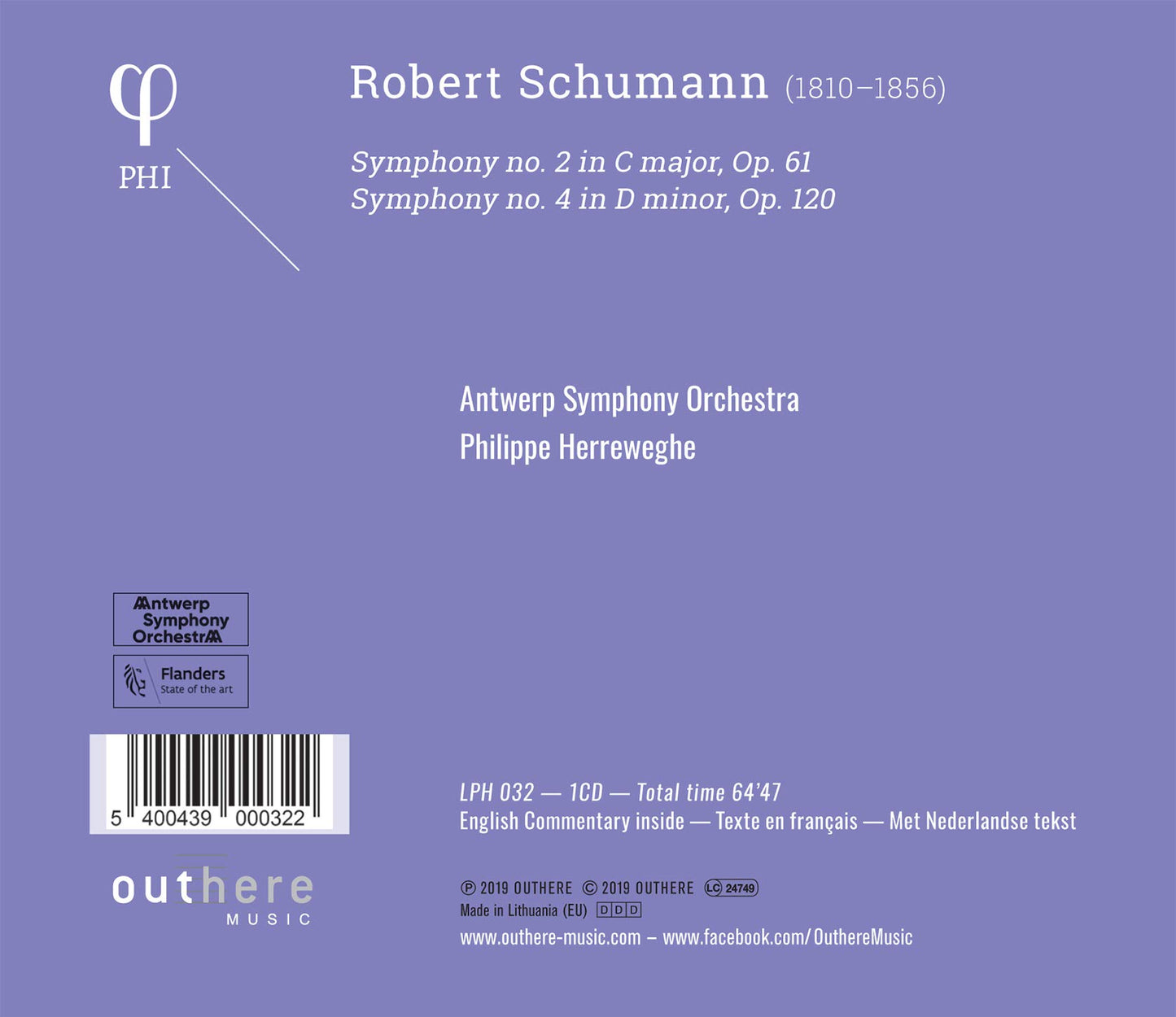 Schumann, R.: Symphonies Nos. 2 and 4