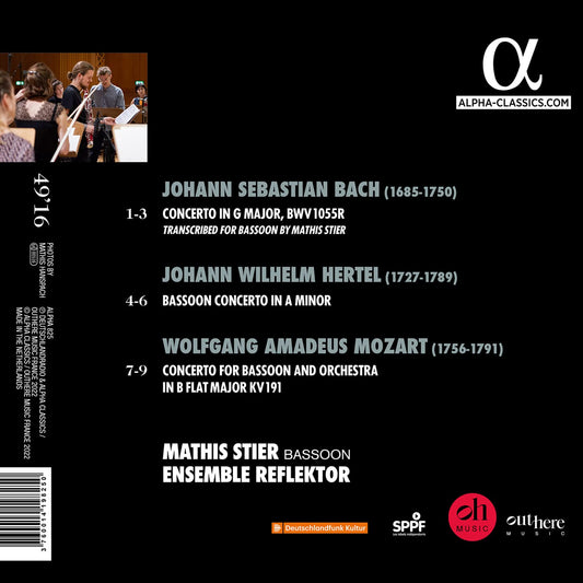 Bach, Hertel & Mozart: Sentiment