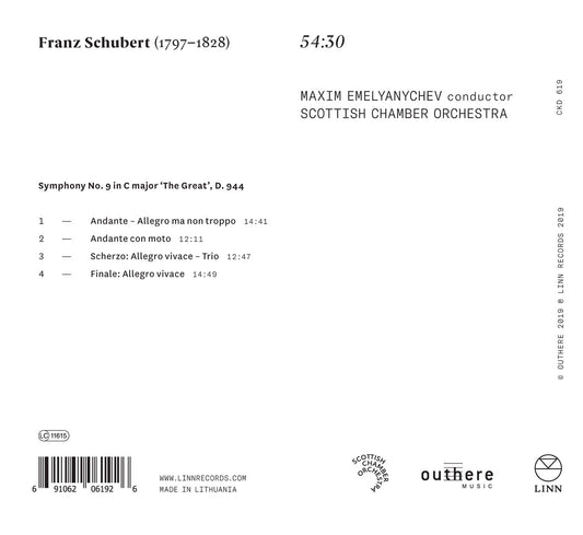 SYMPHONY NO. 9 IN C MAJOR