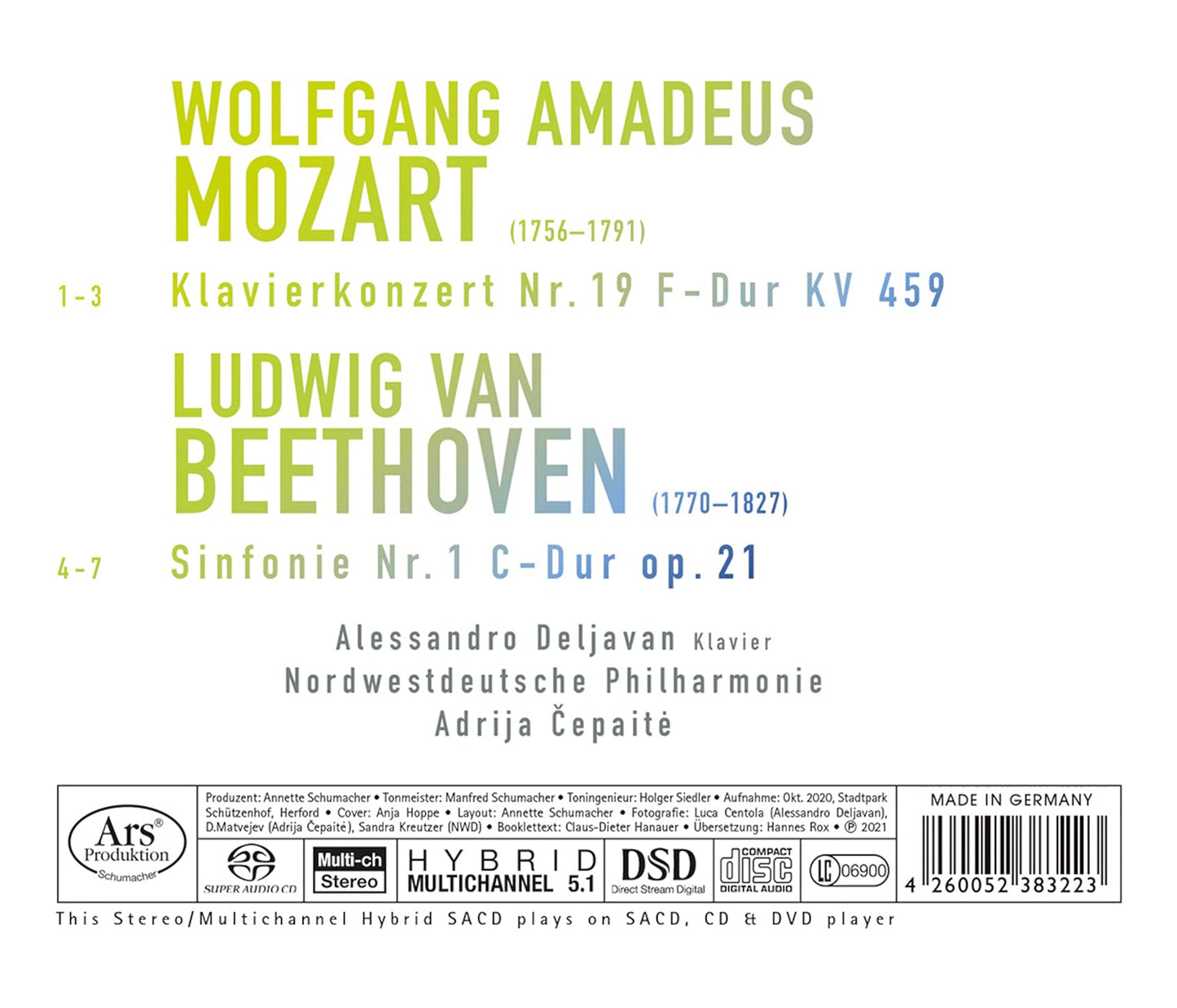 Mozart Beethoven