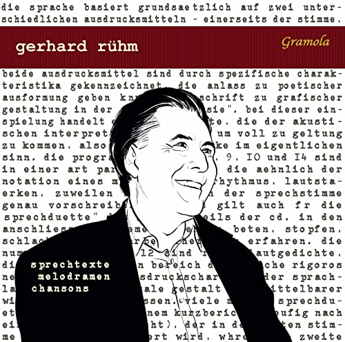 Gerhard Rühm: Sprechtexte, Melodramen & Chansons