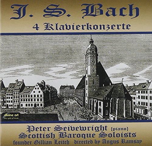 Bach: 4 Klavierkonzerte / Seivewright, Scottish Baroque Soloists
