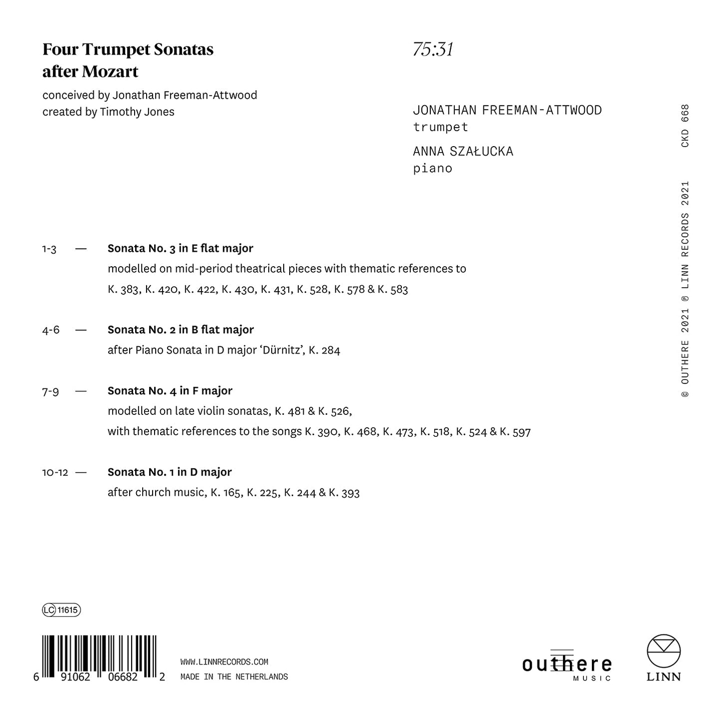FOUR TRUMPET SONATAS