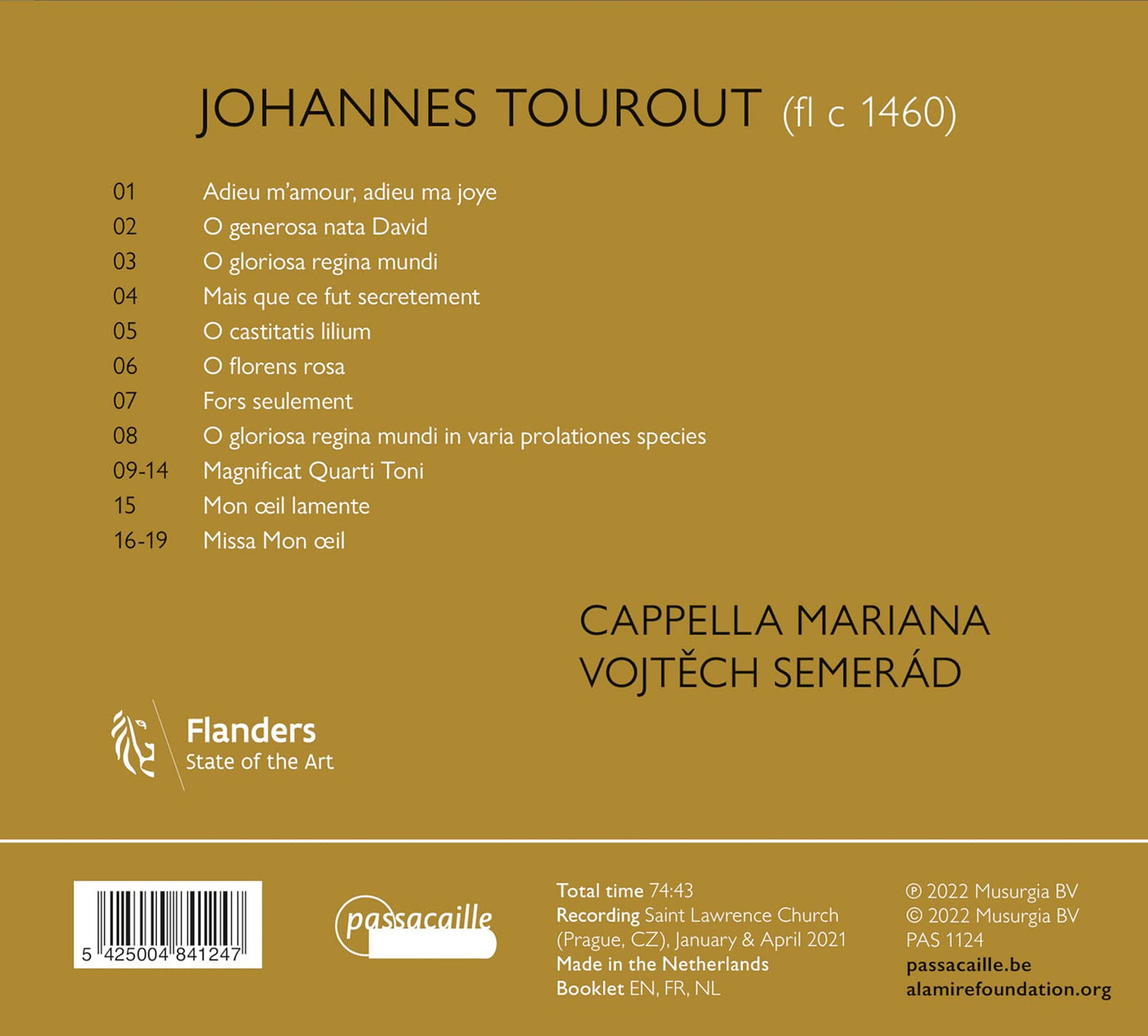 Tourout: Portrait of an Imperial Cantor