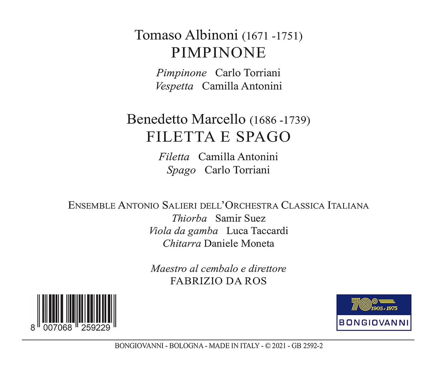 PIMPINONE - FILETTA E SPAGO