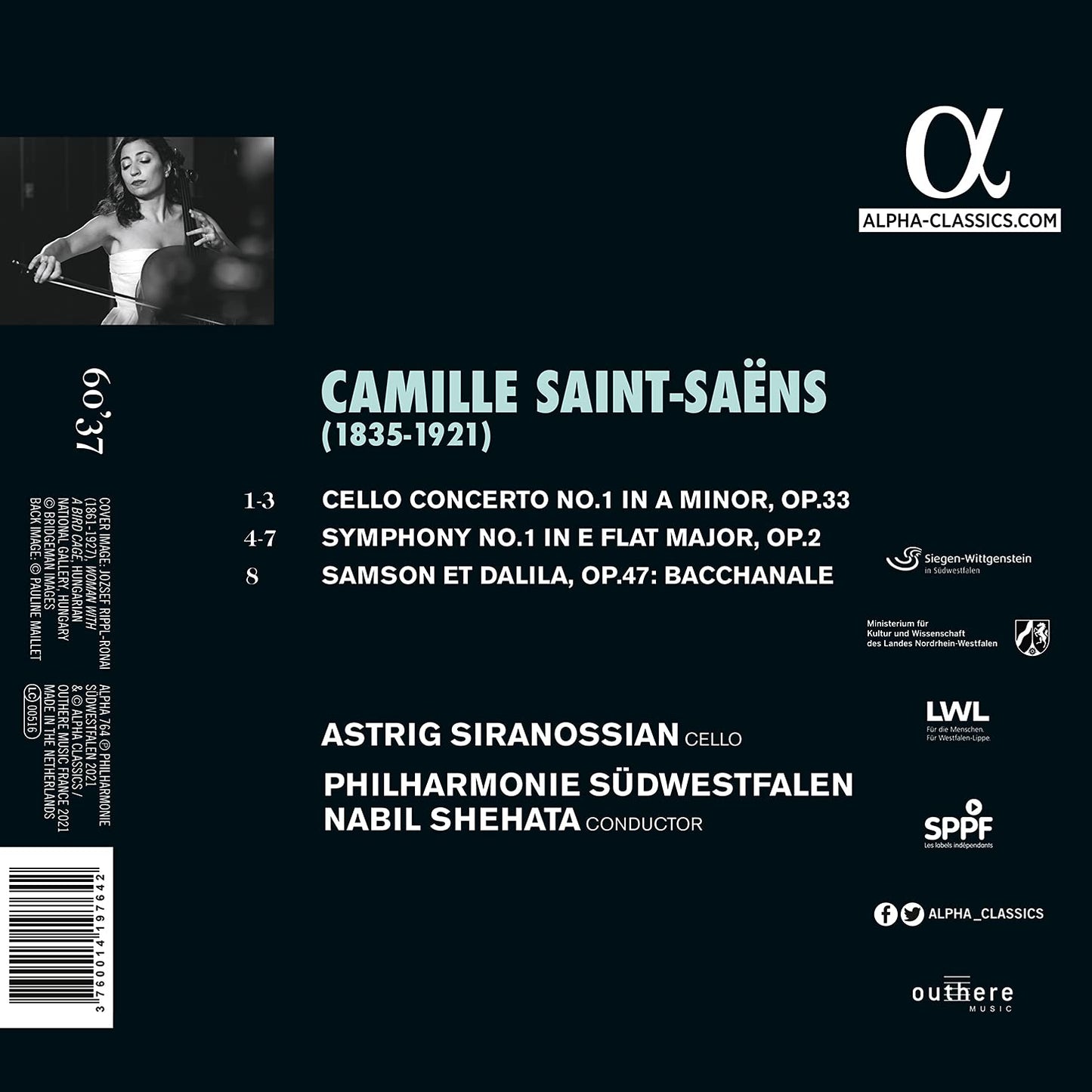 CELLO CONCERTO, BACCHANALE