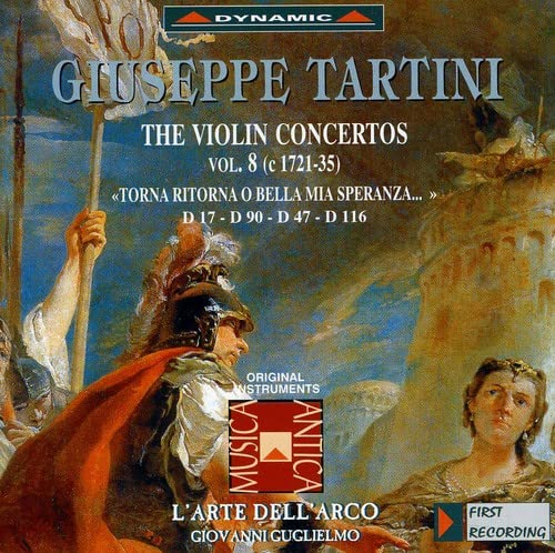 TARTINI, G.: Violin Concertos, Vol.  8 (L'Arte dell'Arco) -